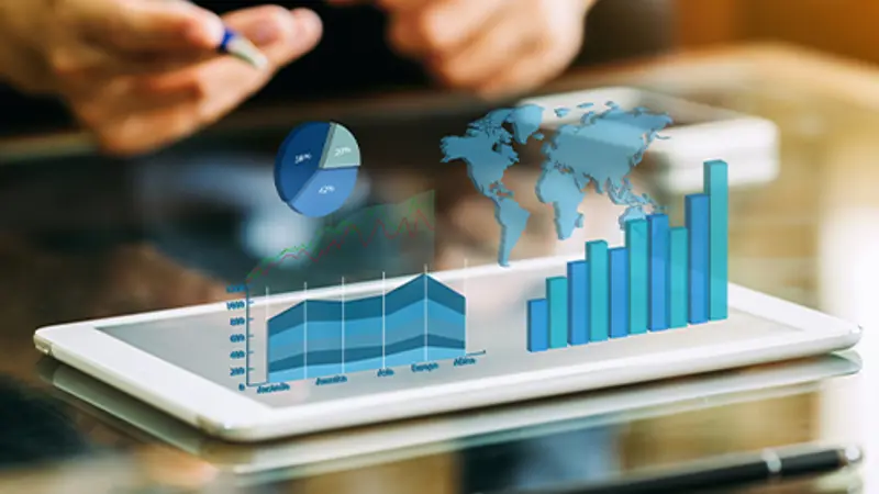 Virtual Analytic Diagram Over Tablet