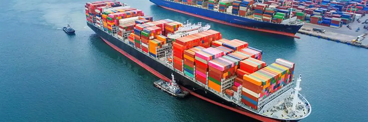 Freighters In Harbour