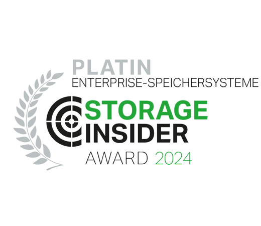 Storage Insider Award 2024 Platin